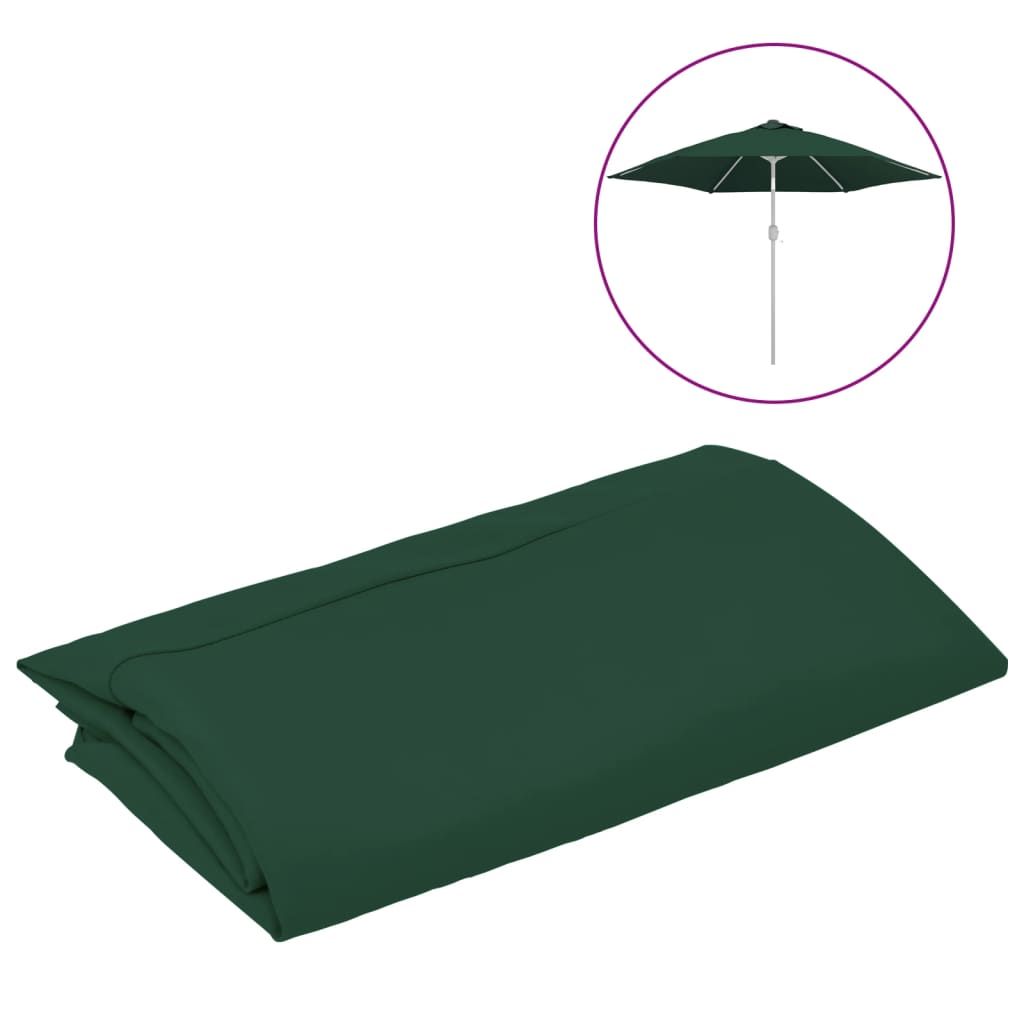 Aurinkovarjon vaihtokangas vihreä 300 cm (13794)
