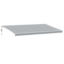Automaattimarkiisi 600x300 cm, eri värejä (06541)