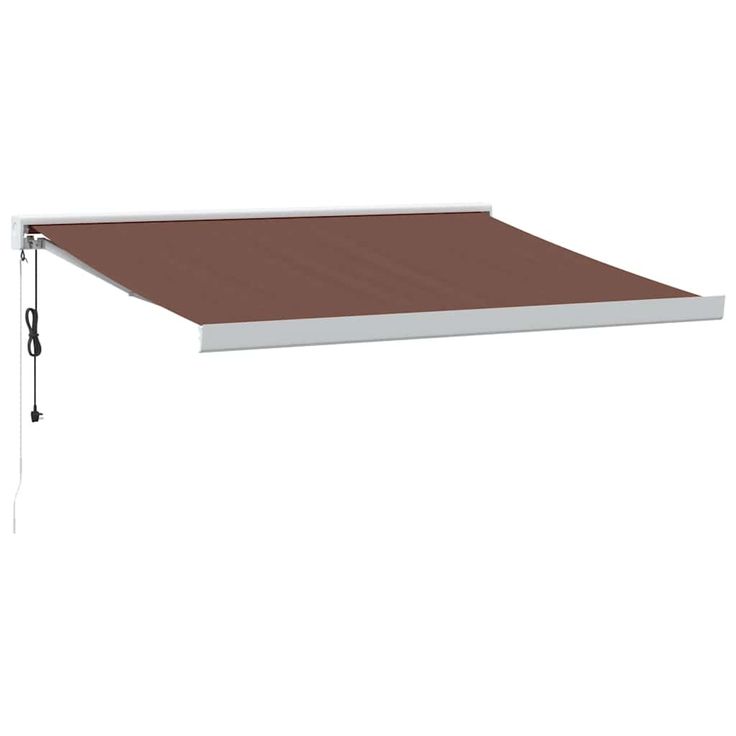 Automaattimarkiisi ruskea 300x250 cm (15728)