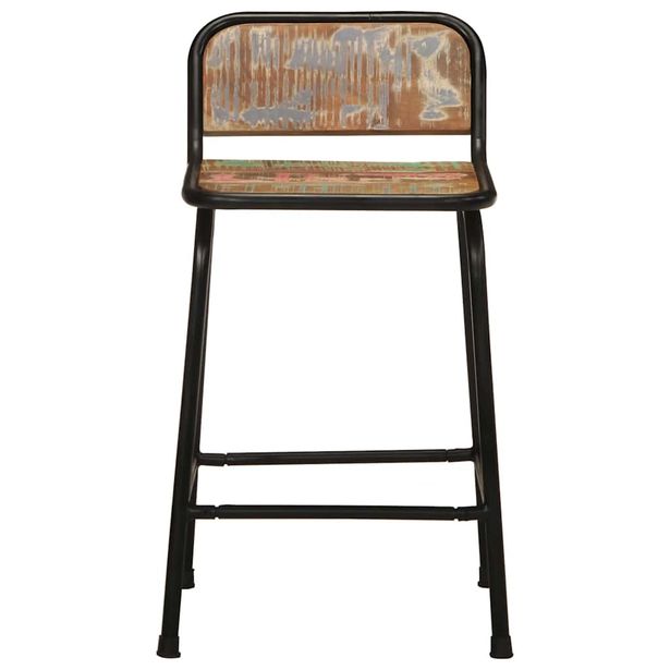 Baarijakkarat 2 kpl 46x35,5x70 cm massiivipuu kierrätetty (13536)