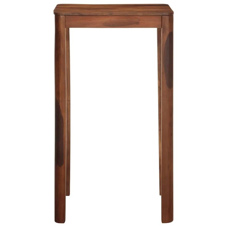 baaripöytä 60x60x107 cm massiivipuu akaasia (02370)