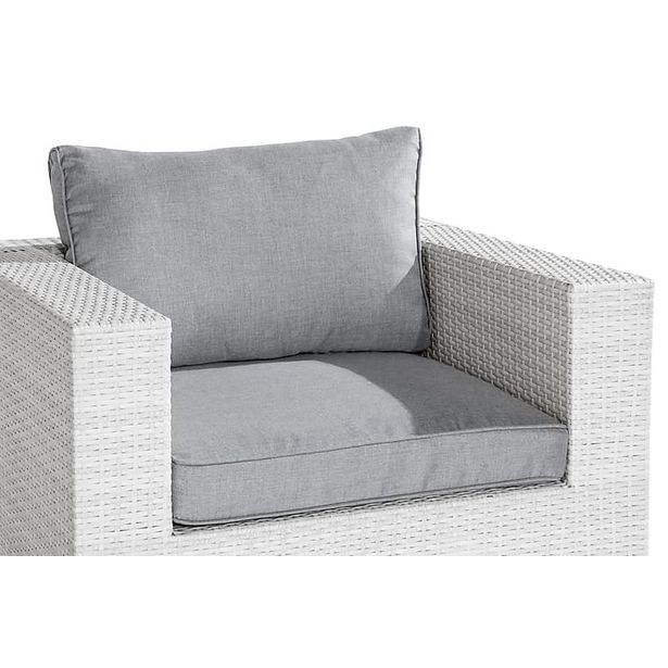 Pehmusteen päällinen Bahamas- nojatuoliin, vaaleanharmaa