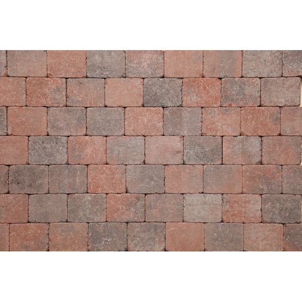 Pihakivi Benders Labyrint Antik, 210x140x50mm, punainen sekoitus