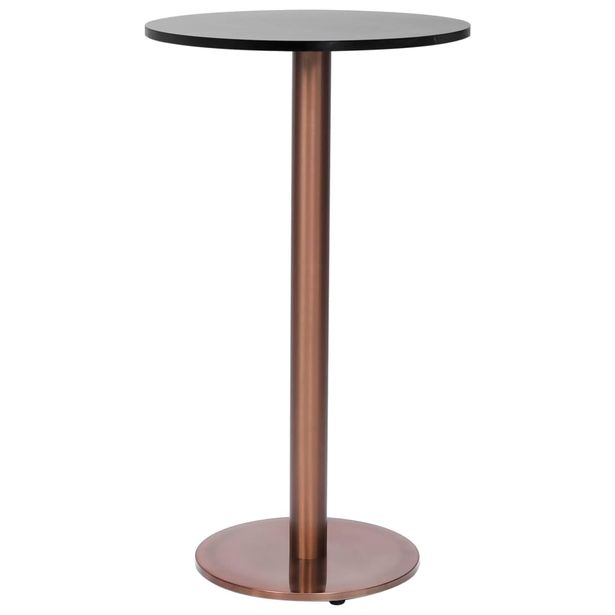 Bistropöydän jalka kullanvärinen Ø45x107 cm ruostumaton teräs (25443)
