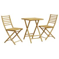 Bistrosarja, 3-osainen, bambu, eri malleja (37829)