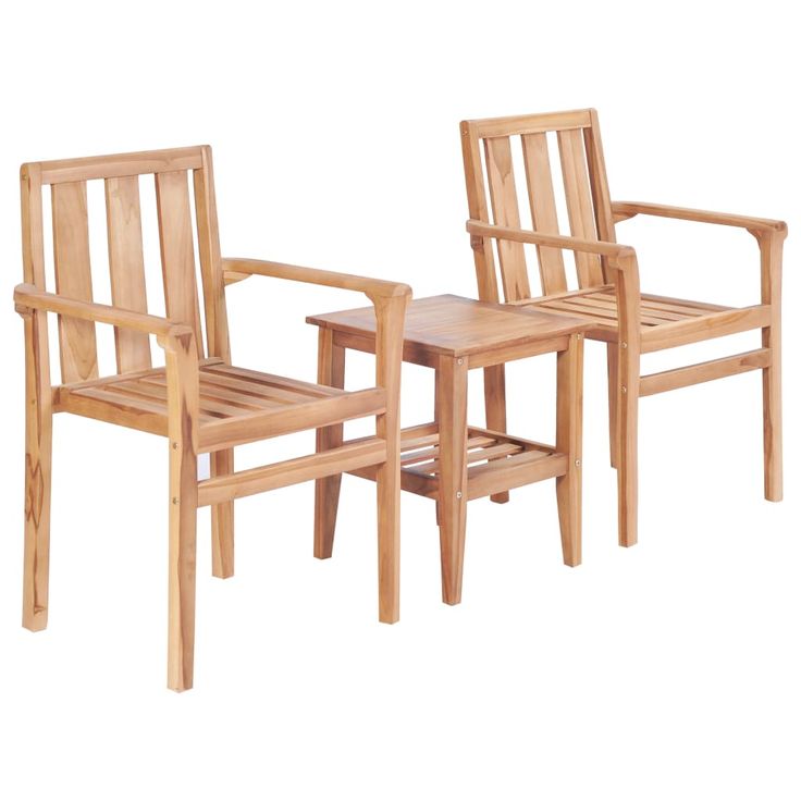 Bistrosarja, tiikki, 3 osaa