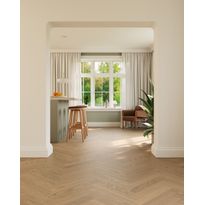 Kovetettu kalanruotolattia Bjelin Tammi Select Pro Naturell Skedvi 2.0, mattalakka, V2