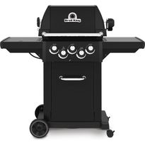 Kaasugrilli Broil King Royal 390 Shadow, 3 poltinta, sivukeitin, varraspaahdin