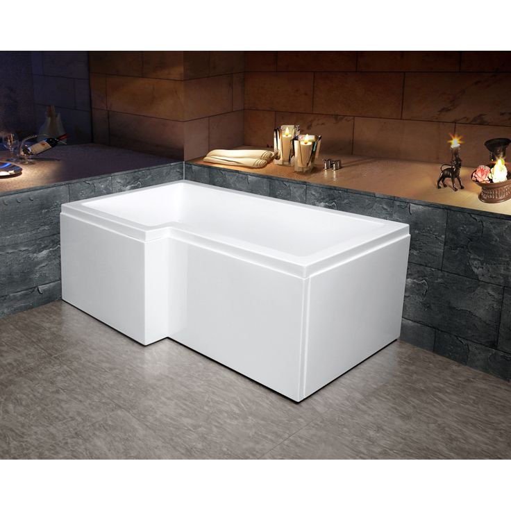 Kylpyamme Bathlife Behag 1700, 1700x850x550mm, vasen