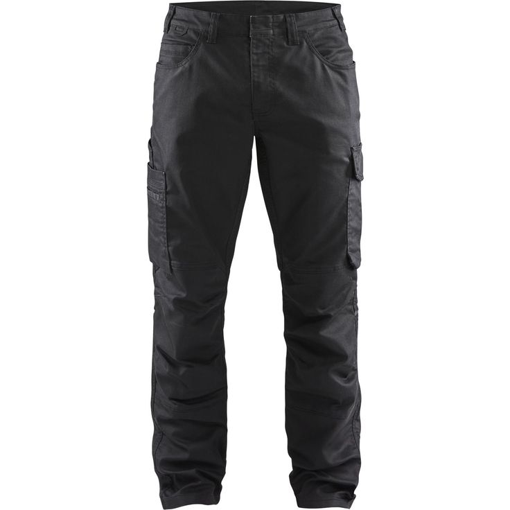 Housut Blåkläder 1439 Denim Stretch, musta