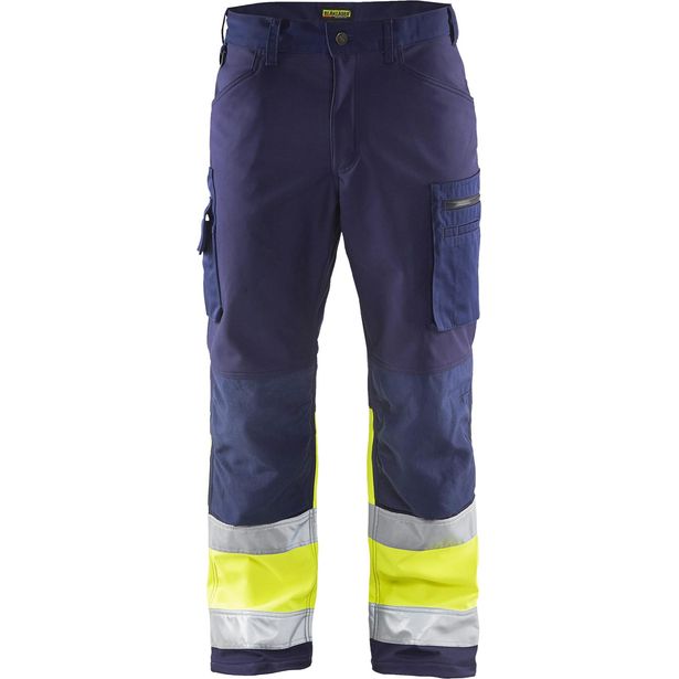 Softshell-huomiohousut Blåkläder 1562 Highvis, eri värejä