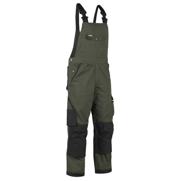 Puutarhurin lappuhaalari Blåkläder 2654, army green/musta