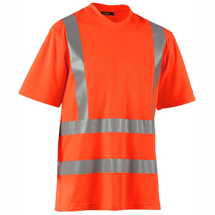 T-paita Blåkläder Highvis 3380, oranssi, koko M