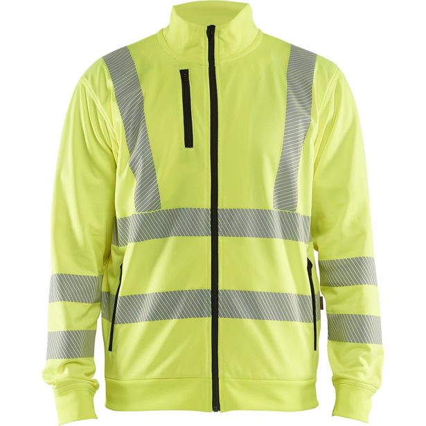 Collegepaita Blåkläder 3563 Highvis, vetoketjulla, eri värejä