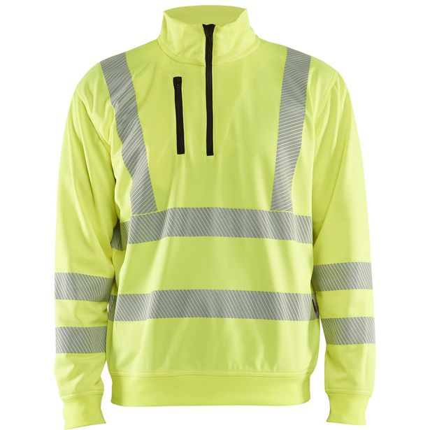Collegepaita Blåkläder 3564 Highvis, lyhyellä vetoketjulla, eri värejä