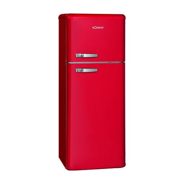 Jääkaappipakastin Bomann DTR353, 55cm, punainen
