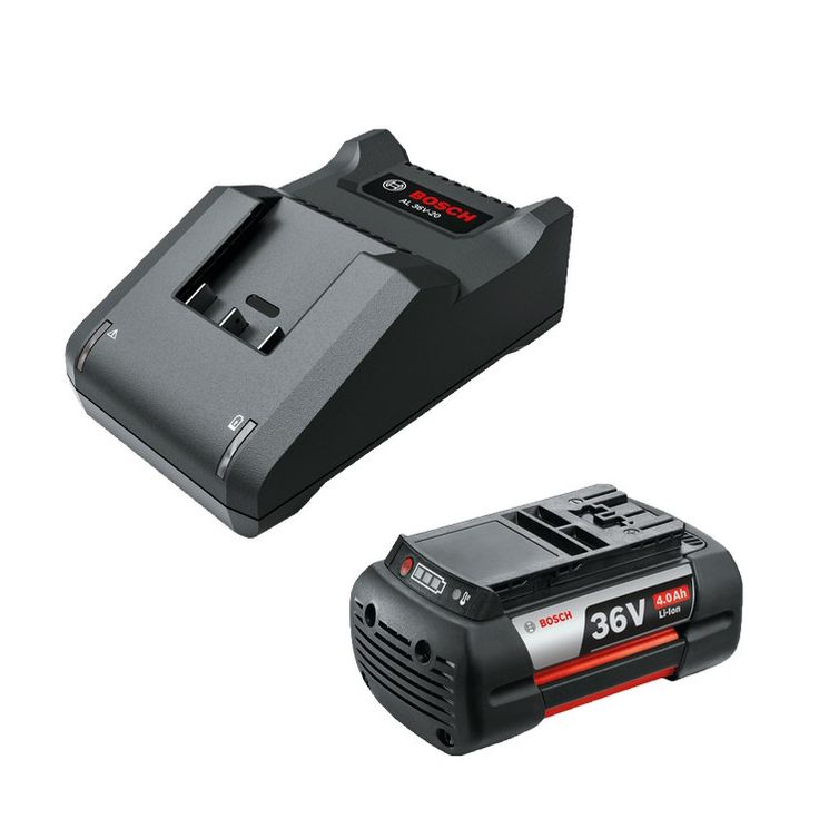 Akku- ja laturipaketti Bosch Starter Set 36V, 4.0Ah, AL 36-20 CV