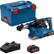 Akkuporavasara Bosch Professional GBH 18V-22, pölynpoistolla, 18V, 2x4.0Ah akuilla + L-Boxx