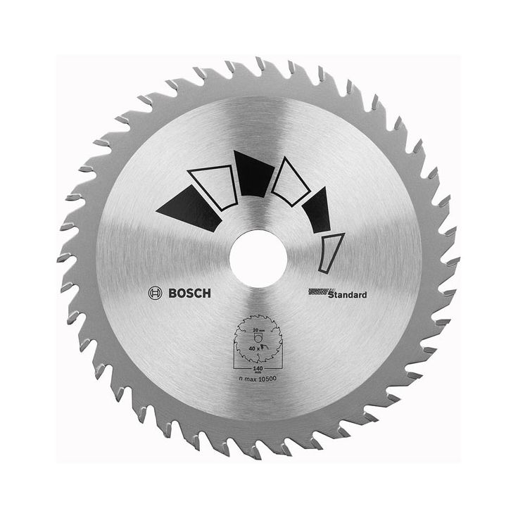Pyörösahanterä Bosch Standard for Wood 150x20x2.2mm, 24H