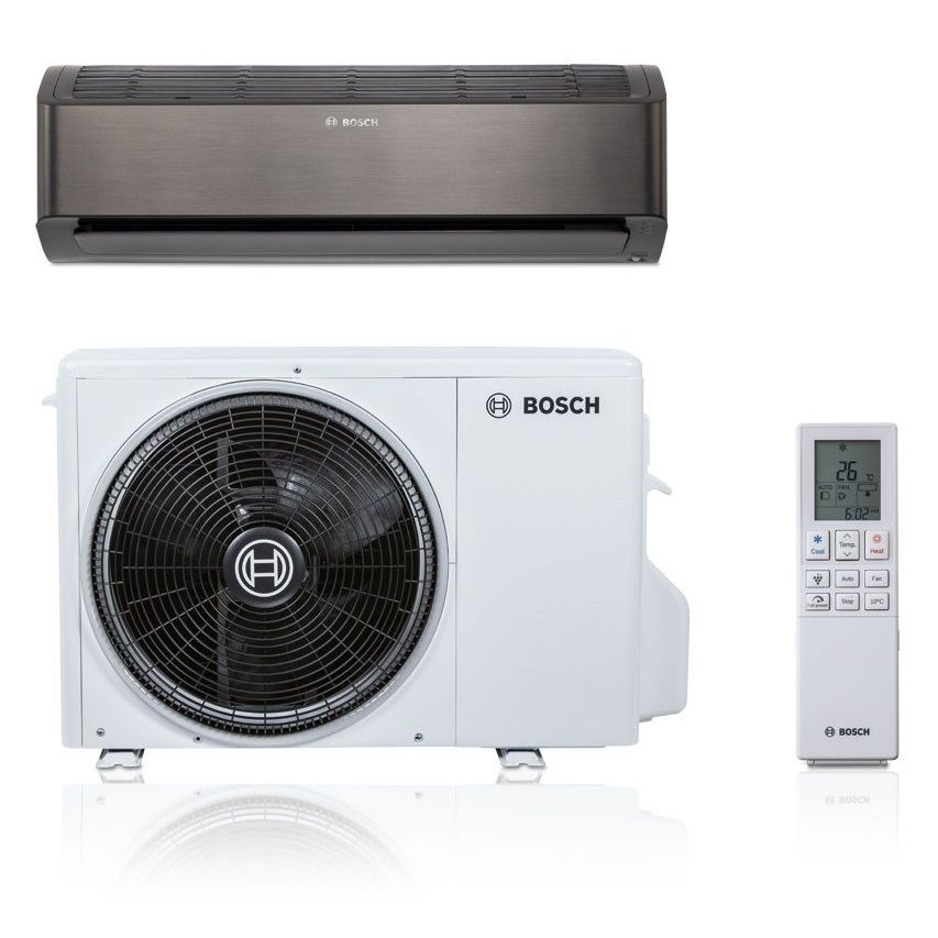 Ilmalämpöpumppu Bosch Climate Class 8101i, 6.5kW, titaani