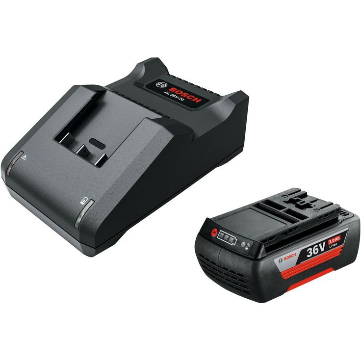 Akku- ja laturipaketti Bosch Starter Set 36V, 2.0Ah, AL 36-20 CV