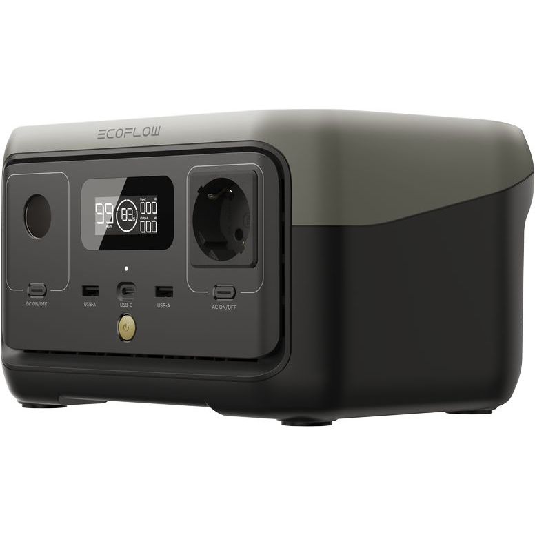 Virta-asema EcoFlow River 2, 300W, 256Wh