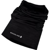 Monitoimihuivi Woodline Multiscarf Winter, musta, one size