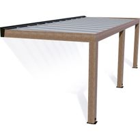 Terassikatos Palram-Canopia Helsinki, setripuu, eri kokoja