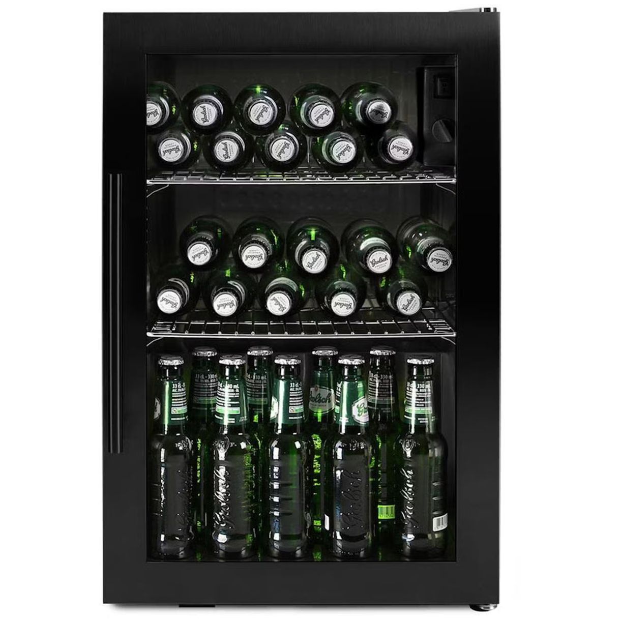 Juomakaappi Cavin Outdoor Collection 63, Free-standing, musta