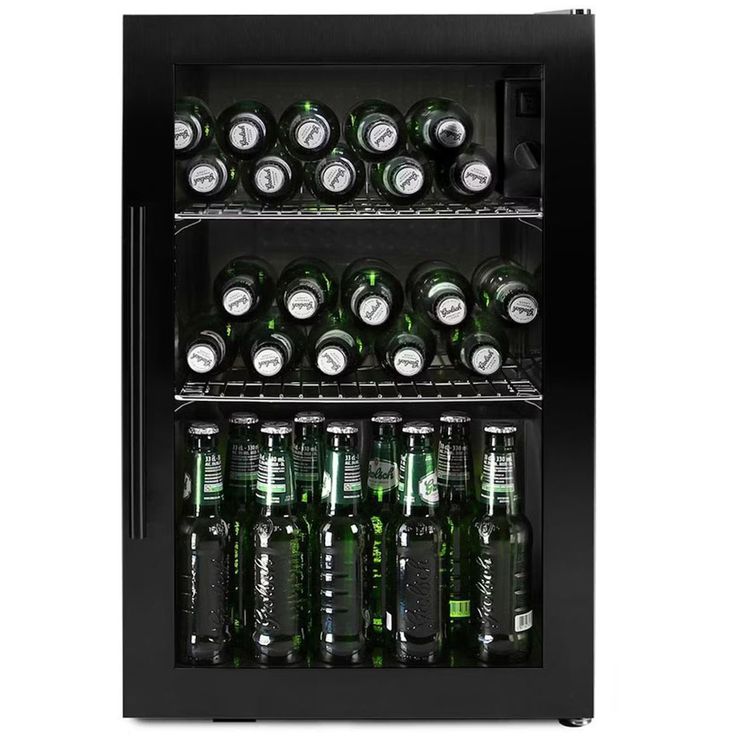 Juomakaappi Cavin Outdoor Collection 63, Free-standing, musta