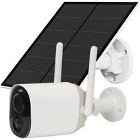 Valvontakamera Celotron VicoHome CECG7-S5-SOLAR, 3MP, litiumakku 8800mAh, aurinkokenno, Wifi, liiketunnistin, varoitusvalo