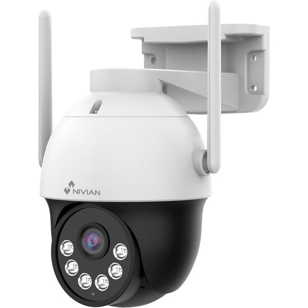 Lisävalvontakamera Celotron Ninian Professional PT-Dome, 3MP, sisä-ja ulkokäyttöön, sähköisesti etänä käänneltävä