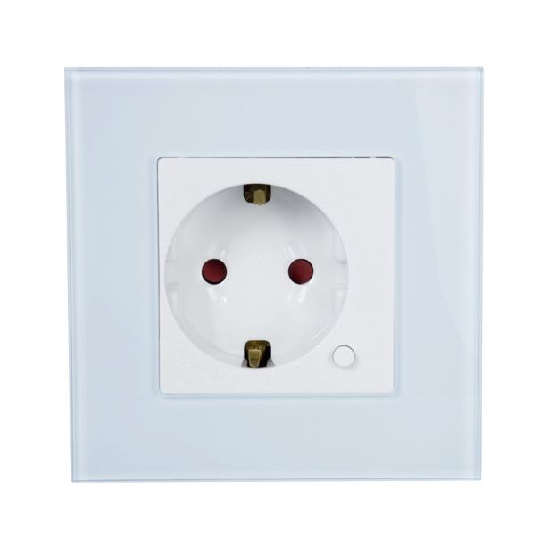 Älypistorasia Celotron Nivian Smart, upotettava, TUYA Smartlife Wifi/Wlan, valkoinen