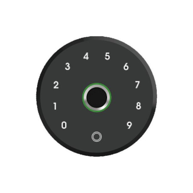 Näppäimistö Celotron A1 PRO+ älylukolle, sormenjälkitunnistimella