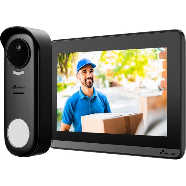 Ovipuhelin Celotron Nivian, LCD-näytöllä, täysin langattomalla yhteydellä sekä internet etäkäytöllä