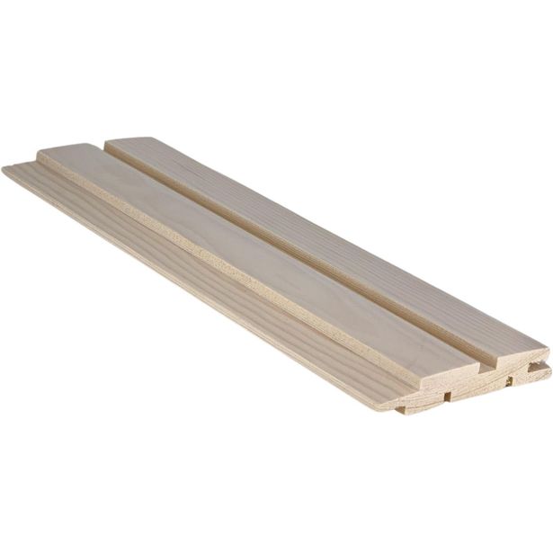 Rimapaneeli Cent STS valeura 15x95mm, mänty, valkolakattu, päätypontattu, eri pituuksia