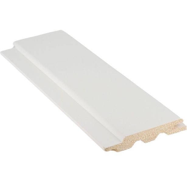 Sisustuspaneeli Cent STP 15x95x3280mm, mänty, valkoinen, päätypontattu