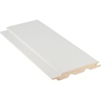 Sisustuspaneeli Cent STP, 15x120x4480mm, mänty, valkoinen, päätypontattu