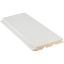 Sisustuspaneeli Cent STS4, 15x120x4480mm, mänty, valkoinen, päätypontattu