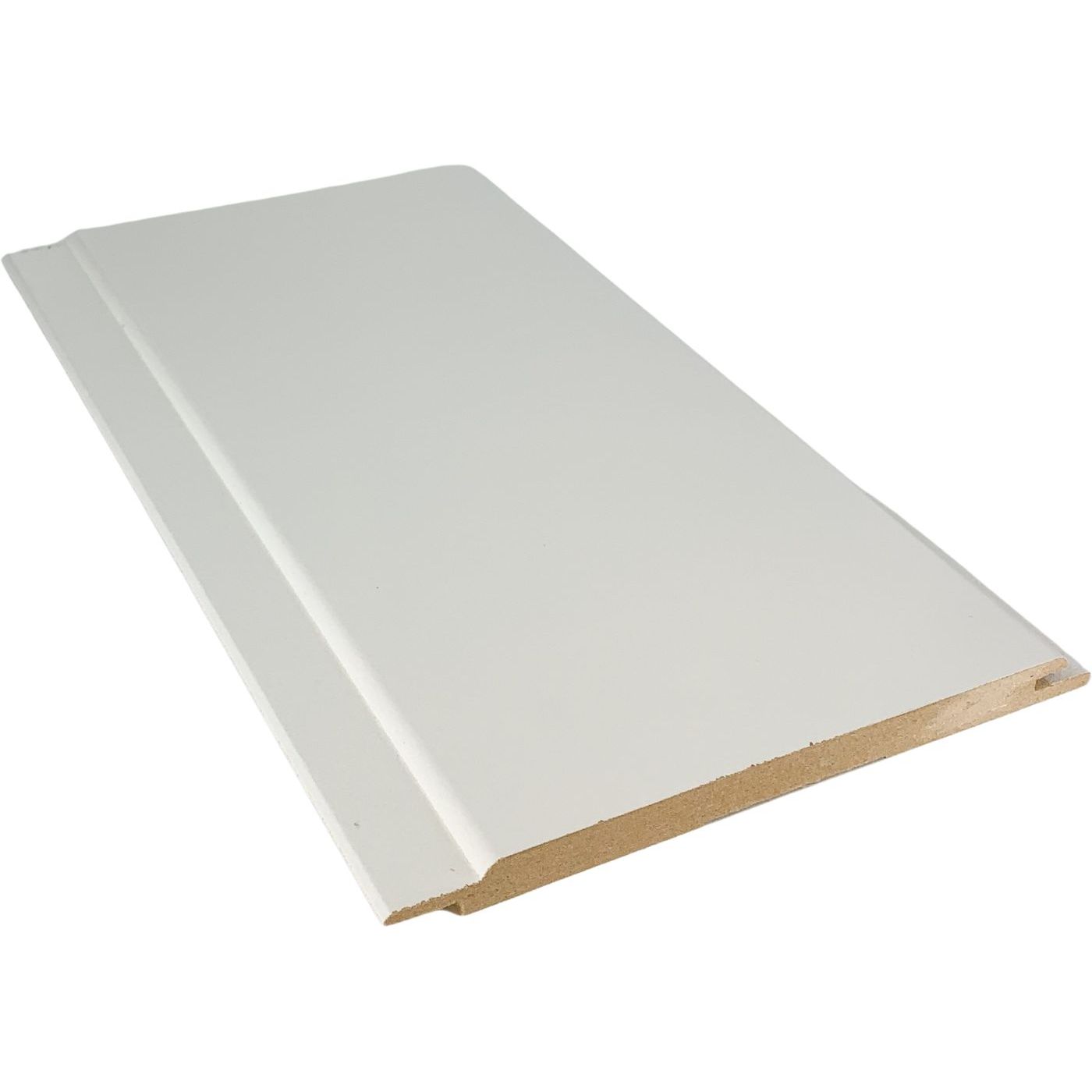 MDF-paneeli Cent STP, 10x150x2080mm, valkoinen, päätypontattu