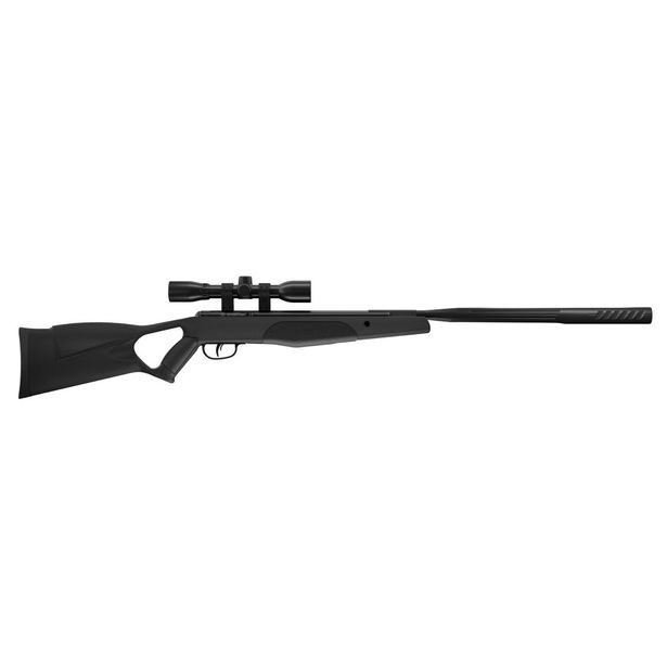 Ilmakivääri Crosman F4 Black 4.5mm, kiikaritähtäimellä