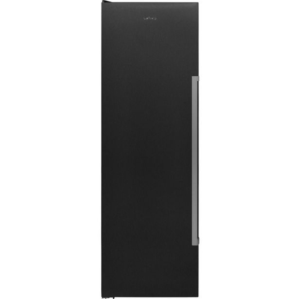 Pakastin Cylinda F4485NBIVE, 59.5cm, musta inox, 280l