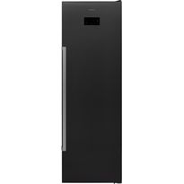 Jääkaappi Cylinda K9185NEBIHE, 59.5cm, musta inox, 390l