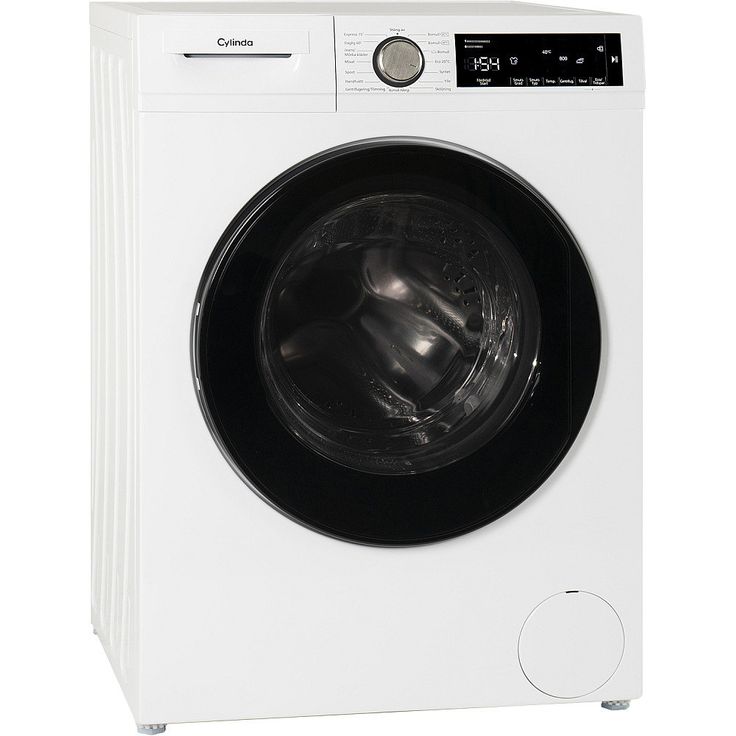 Edestä täytettävä pesukone Cylinda FT4474A, 60cm, 7kg, 1400rpm