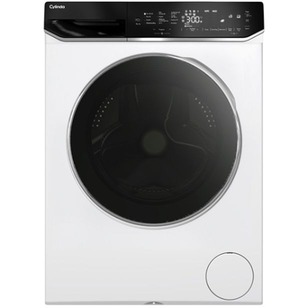 Edestä täytettävä pesukone Cylinda FT911G3104A, 60cm, 10.5kg, 1400rpm