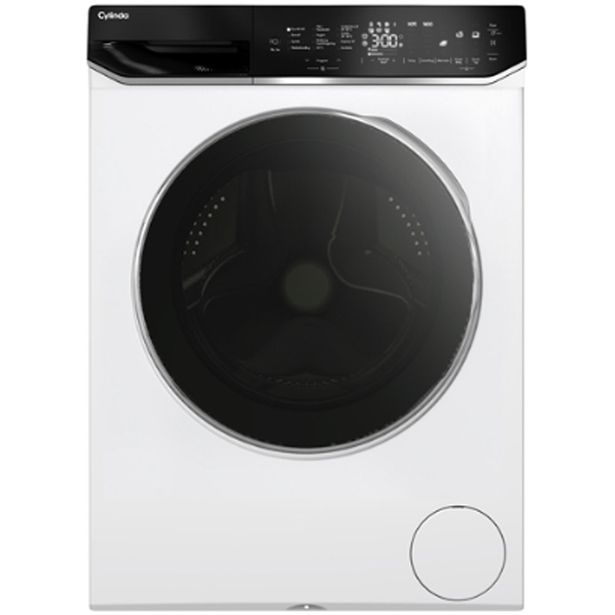 Edestä täytettävä pesukone Cylinda FT911G394A, 60cm, 9kg, 1400rpm