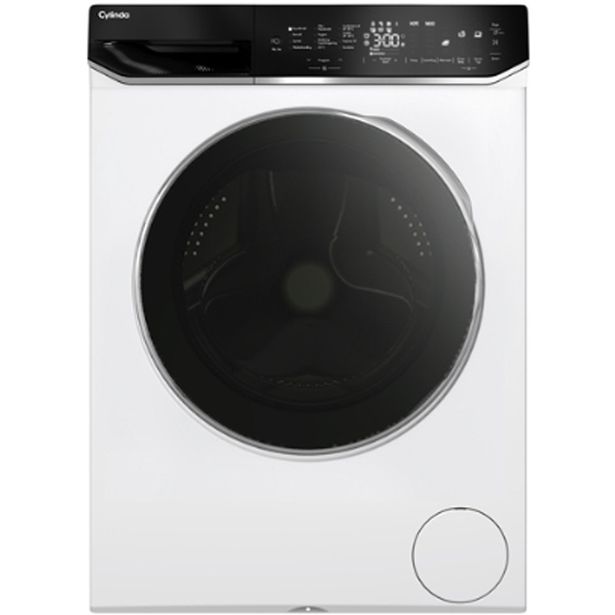 Edestä täytettävä pesukone Cylinda FT911G384A, 60cm, 8kg, 1400rpm