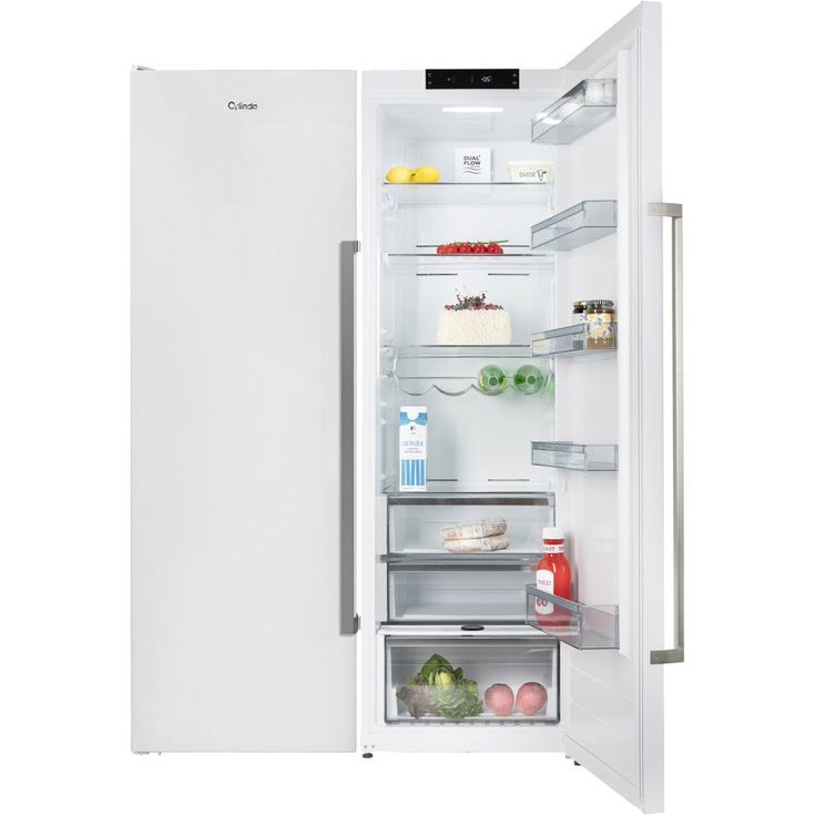 Jääkaappi ja pakastin Cylinda K4485NHE - F4485NVE, 119cm