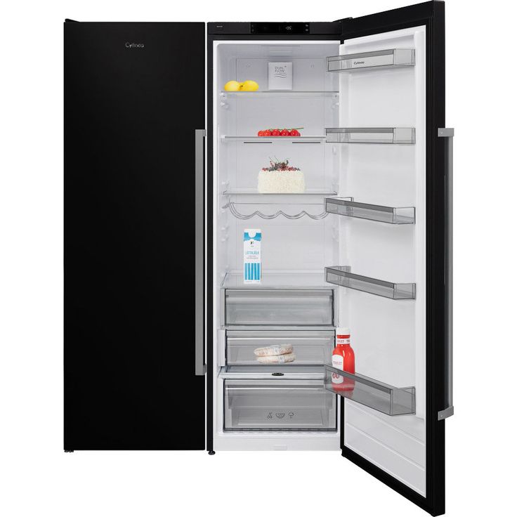 Jääkaappi ja pakastin Cylinda K4485NSVHE - F4485NSVVE, 119cm, musta