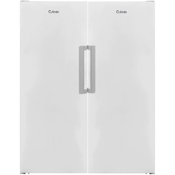 Jääkaappi ja pakastin Cylinda K2255HE - F2255NVE, 119cm